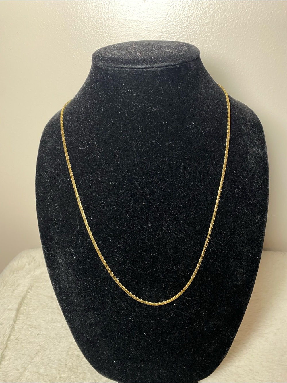 Classic Gold Rope Chain Necklace - 24in